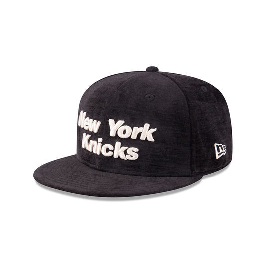 New York Knicks Black Velvet 59FIFTY Fitted Hat - New Era Cap