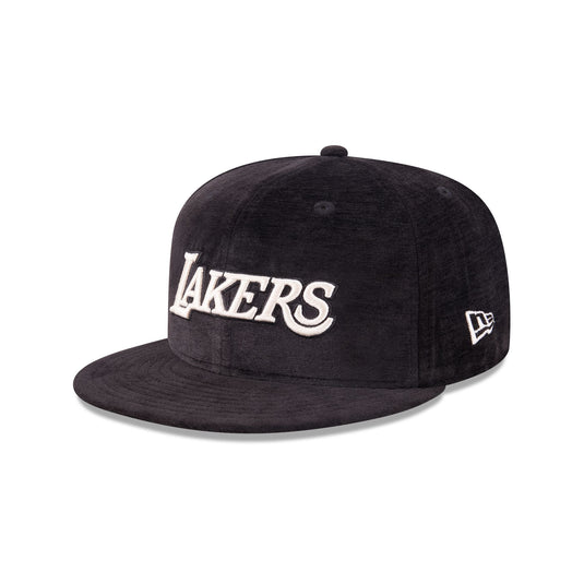 Los Angeles Lakers Black Velvet 59FIFTY Fitted Hat - New Era Cap