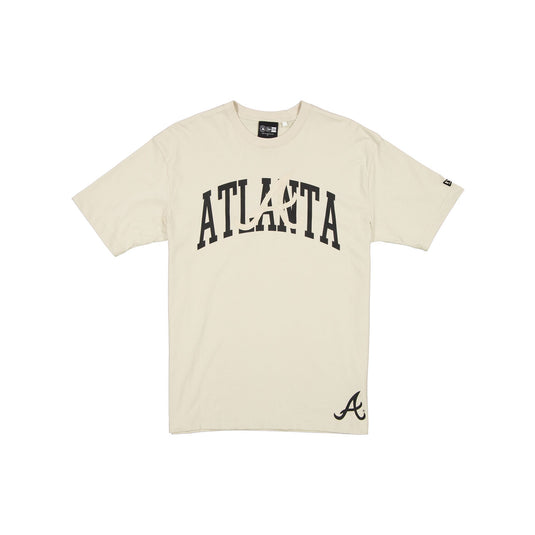 Atlanta Braves Overlay Stone Short-Sleeve T-Shirt - New Era Cap