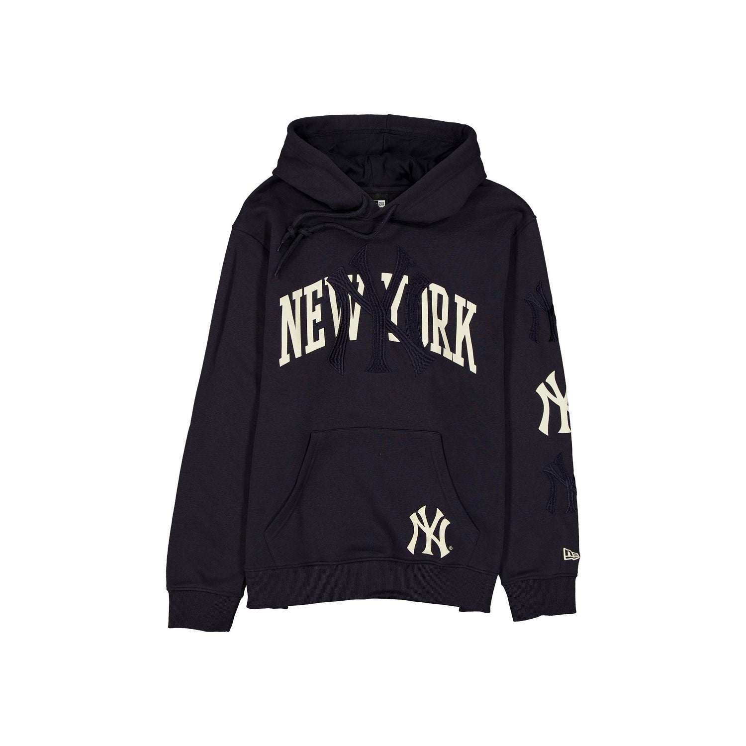 New York Yankees Overlay Navy Hoodie