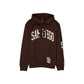 San Diego Padres Overlay Brown Hoodie