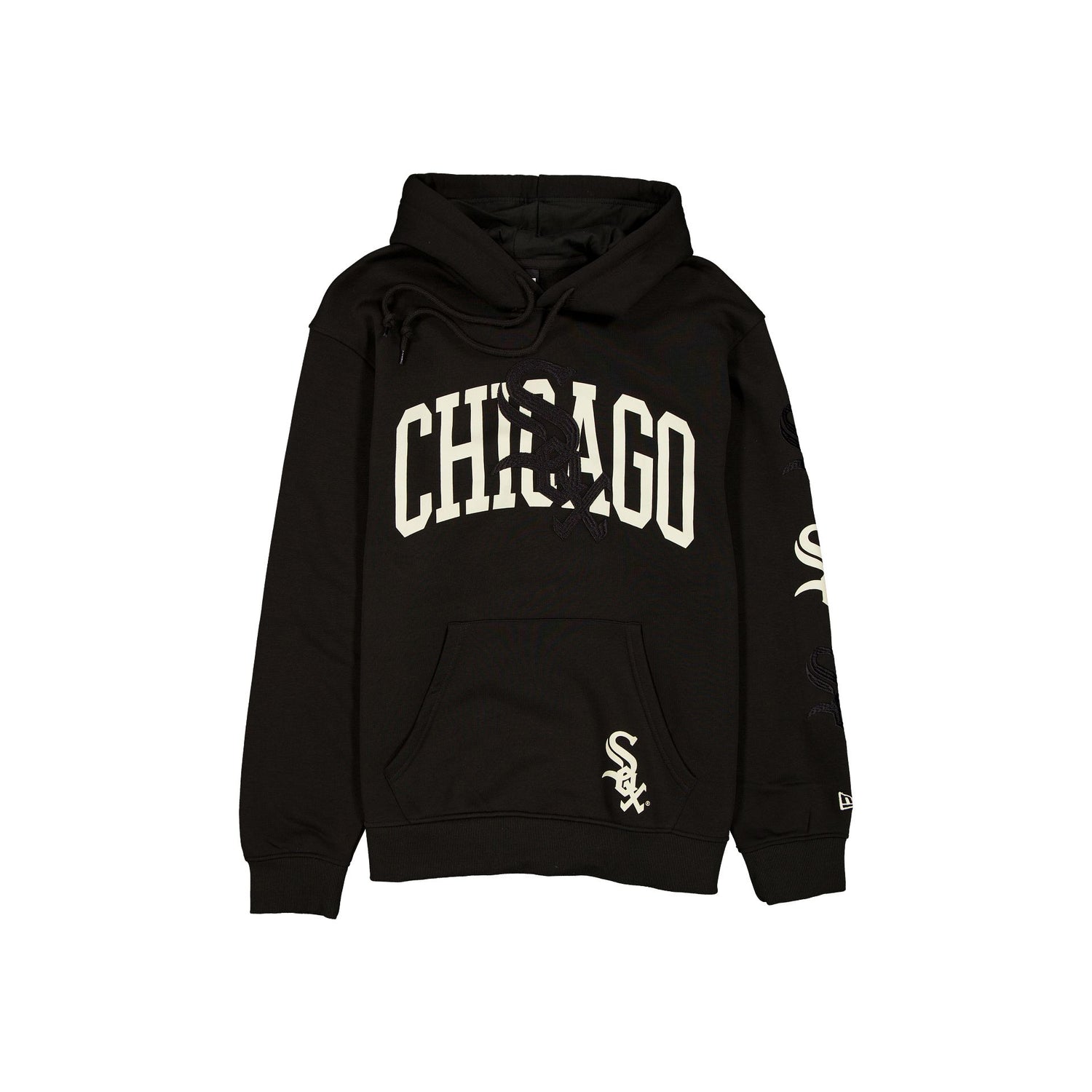 Chicago White Sox Overlay Black Hoodie