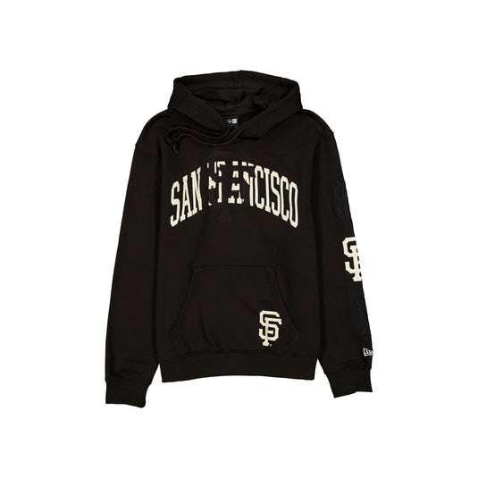 San Francisco Giants Overlay Black Hoodie - New Era Cap