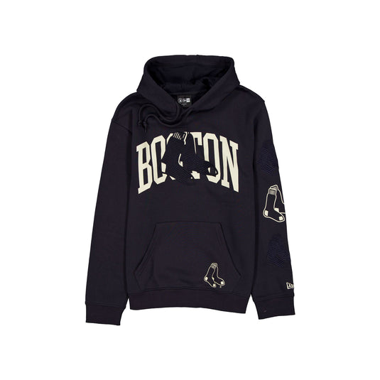 Boston Red Sox Overlay Navy Hoodie - New Era Cap