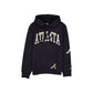Atlanta Braves Overlay Navy Hoodie