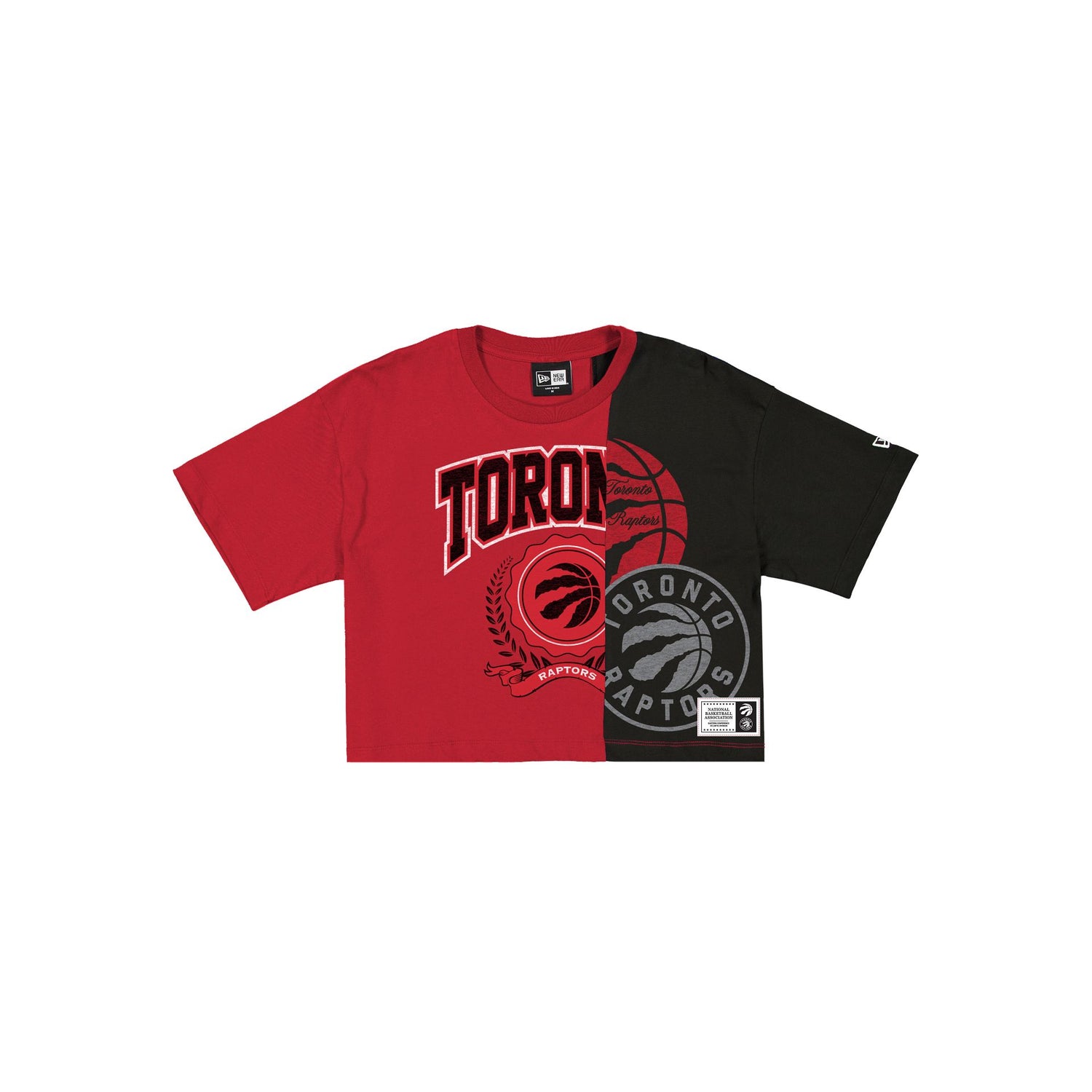 Toronto Raptors Team Split Women's Short-Sleeve T-Shirt