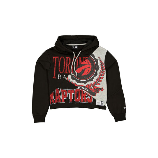 Toronto Raptors Team Split Women's Hoodie - New Era Cap