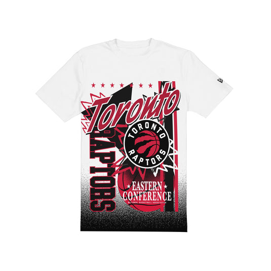 Toronto Raptors Sport Classics White Short-Sleeve T-Shirt - New Era Cap