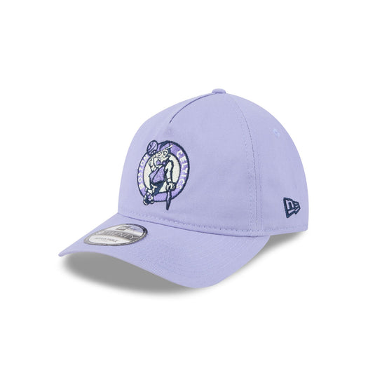 Boston Celtics Lavender 9TWENTY A-Frame Adjustable Hat - New Era Cap