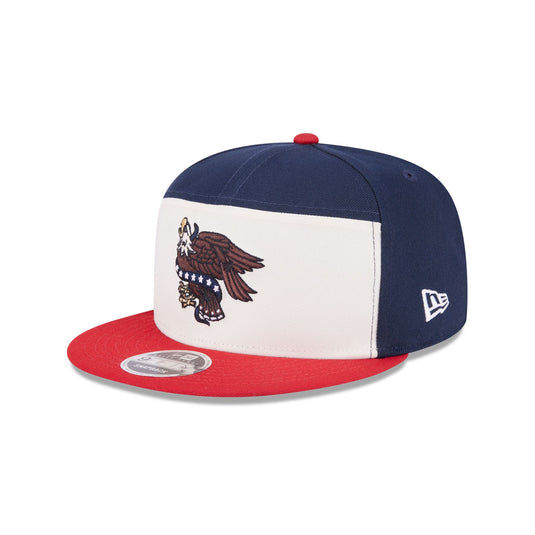 New Era Cap Americana Split Panel 9FIFTY Snapback Hat - New Era Cap
