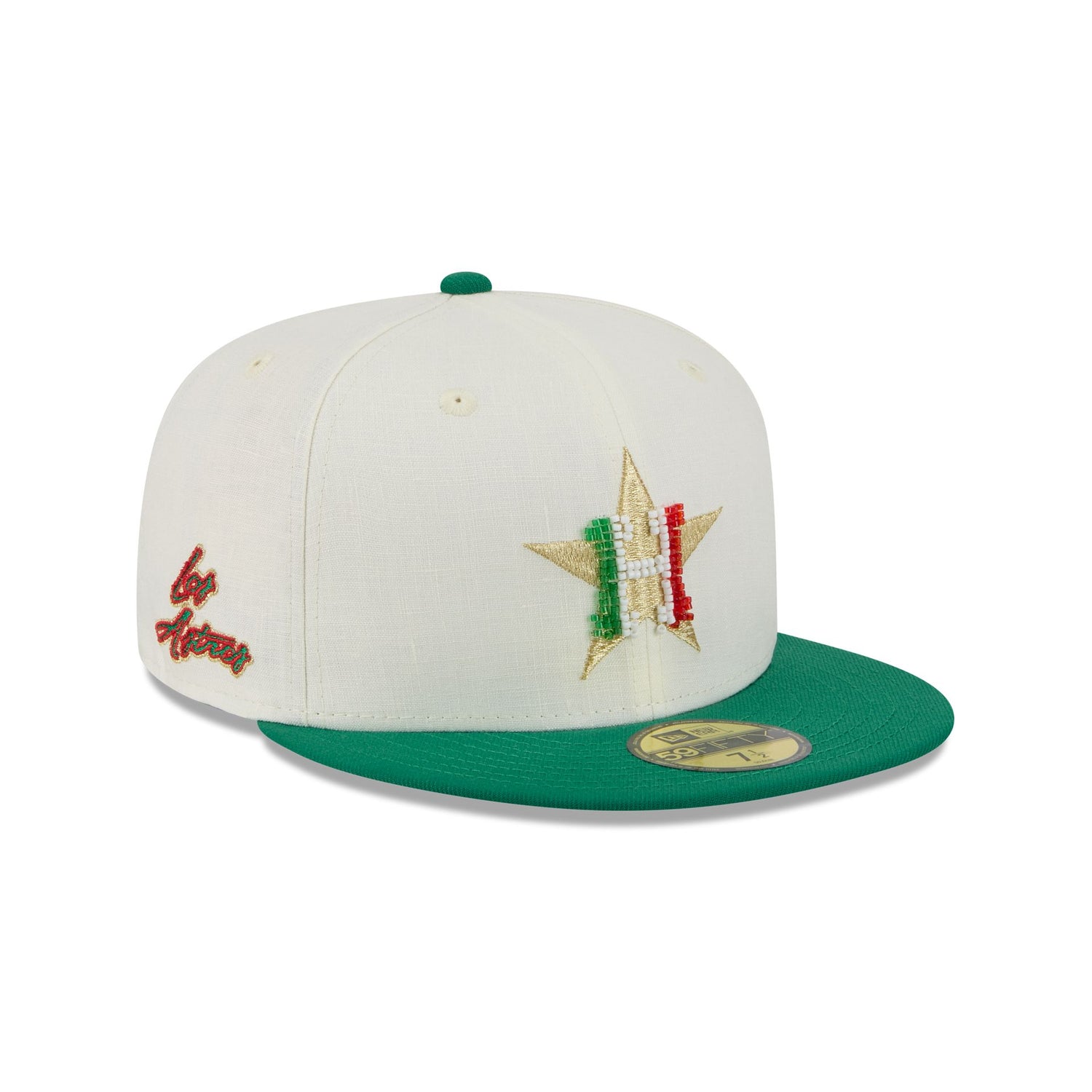 Houston Astros Beaded Linen 59FIFTY Fitted Hat