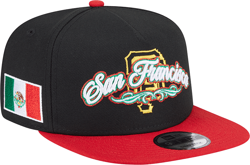 San Francisco Giants City Script 9FIFTY A-Frame Snapback Hat