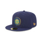 Seattle Mariners Blue Tartan 59FIFTY Fitted Hat