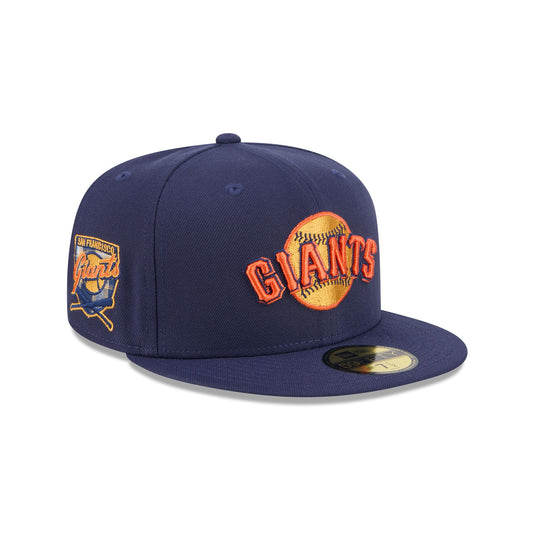 San Francisco Giants Blue Tartan 59FIFTY Fitted Hat - New Era Cap