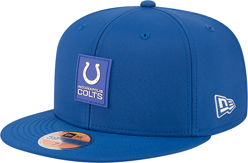 Indianapolis Colts 2025 Sideline Hot Weather 59FIFTY Fitted Hat