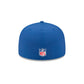 Indianapolis Colts 2025 Sideline Hot Weather 59FIFTY Fitted Hat