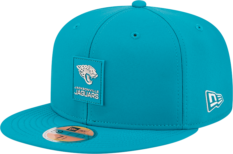 Jacksonville Jaguars 2025 Sideline Hot Weather 59FIFTY Fitted Hat