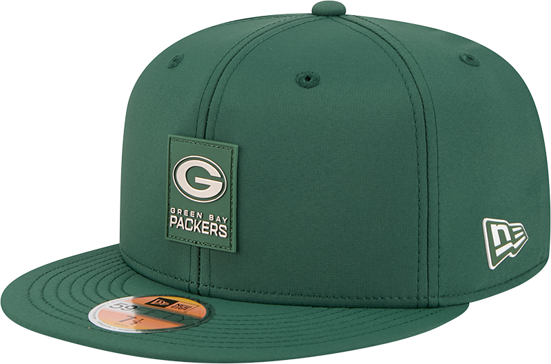 Green Bay Packers 2025 Sideline Hot Weather 59FIFTY Fitted Hat