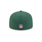 Green Bay Packers 2025 Sideline Hot Weather 59FIFTY Fitted Hat