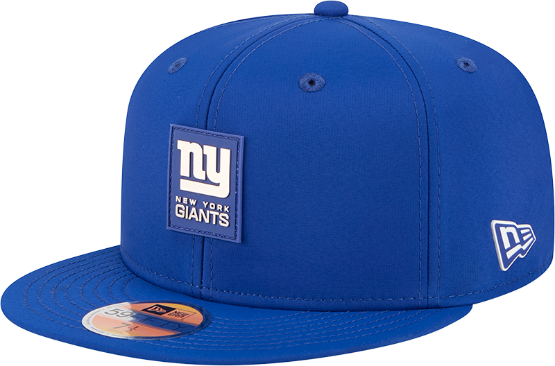 New York Giants 2025 Sideline Hot Weather 59FIFTY Fitted Hat