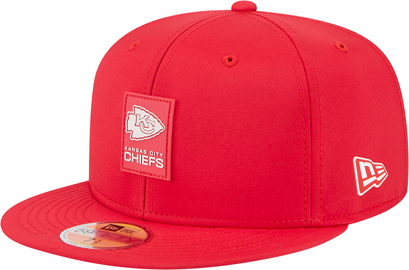 Kansas City Chiefs 2025 Sideline Hot Weather 59FIFTY Fitted Hat