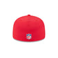 Kansas City Chiefs 2025 Sideline Hot Weather 59FIFTY Fitted Hat