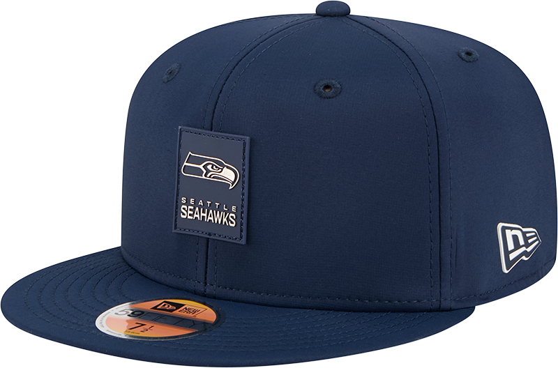 Seattle Seahawks 2025 Sideline Hot Weather 59FIFTY Fitted Hat