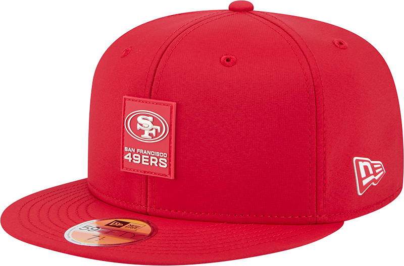 San Francisco 49ers 2025 Sideline Hot Weather 59FIFTY Fitted Hat