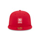 San Francisco 49ers 2025 Sideline Hot Weather 59FIFTY Fitted Hat