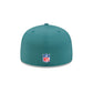 Philadelphia Eagles 2025 Sideline Hot Weather 59FIFTY Fitted Hat