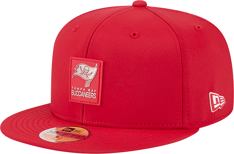 Tampa Bay Buccaneers 2025 Sideline Hot Weather 59FIFTY Fitted Hat