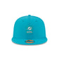 Miami Dolphins 2025 Sideline Hot Weather 59FIFTY Fitted Hat