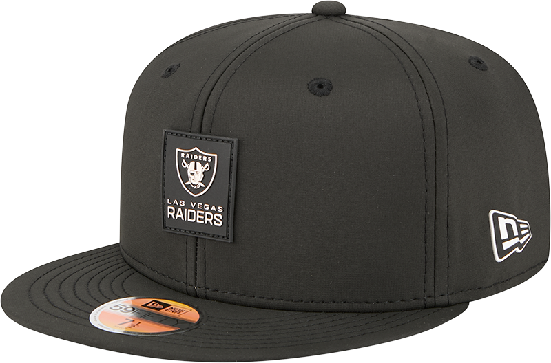 Las Vegas Raiders 2025 Sideline Hot Weather 59FIFTY Fitted Hat