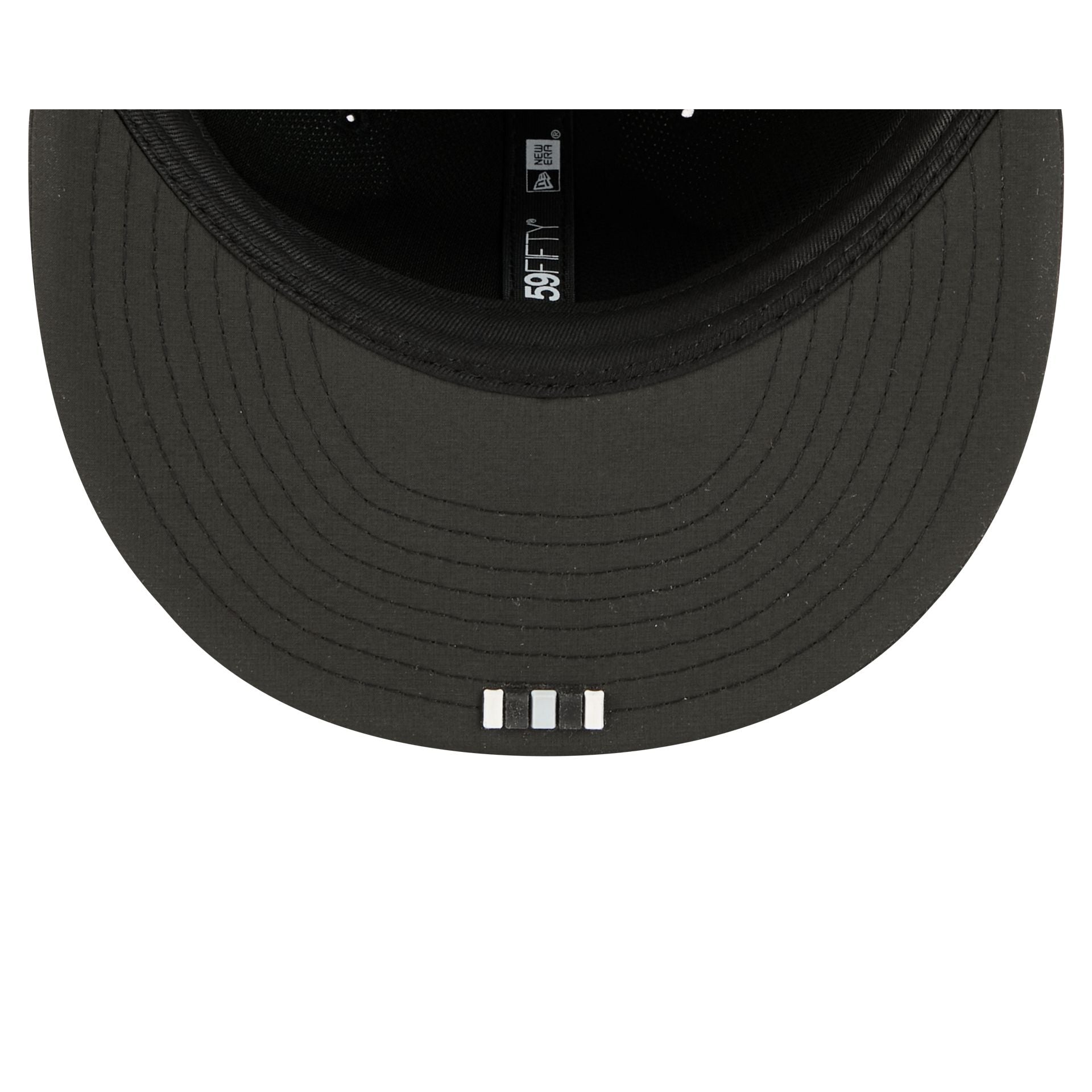 Las Vegas Raiders 2025 Sideline Hot Weather 59FIFTY Fitted Hat