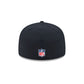 Houston Texans 2025 Sideline Hot Weather 59FIFTY Fitted Hat