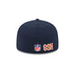 Chicago Bears 2025 Sideline Hot Weather B 59FIFTY Fitted Hat