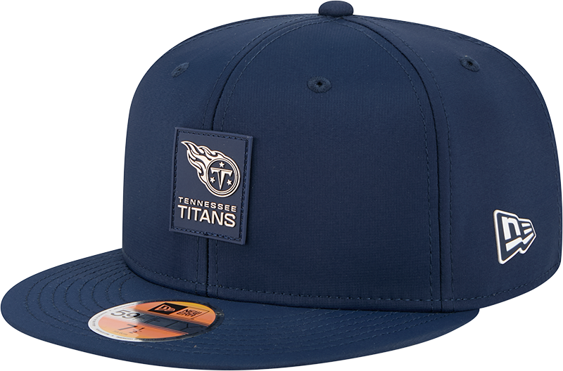 Tennessee Titans 2025 Sideline Hot Weather 59FIFTY Fitted Hat
