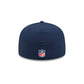 Tennessee Titans 2025 Sideline Hot Weather 59FIFTY Fitted Hat