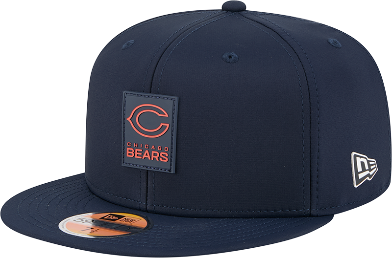 Chicago Bears 2025 Sideline Hot Weather 59FIFTY Fitted Hat