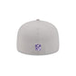 Minnesota Vikings 2025 Sideline Hot Weather Gray 59FIFTY Fitted Hat