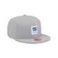 New York Giants 2025 Sideline Hot Weather Gray 59FIFTY Fitted Hat