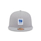 New York Giants 2025 Sideline Hot Weather Gray 59FIFTY Fitted Hat