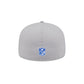 New York Giants 2025 Sideline Hot Weather Gray 59FIFTY Fitted Hat