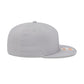 New York Giants 2025 Sideline Hot Weather Gray 59FIFTY Fitted Hat