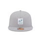 Philadelphia Eagles 2025 Sideline Hot Weather Gray 59FIFTY Fitted Hat