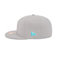 Miami Dolphins 2025 Sideline Hot Weather Gray 59FIFTY Fitted Hat