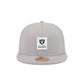 Las Vegas Raiders 2025 Sideline Hot Weather Gray 59FIFTY Fitted Hat