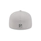 Las Vegas Raiders 2025 Sideline Hot Weather Gray 59FIFTY Fitted Hat