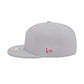 Washington Commanders 2025 Sideline Hot Weather Gray 59FIFTY Fitted Hat