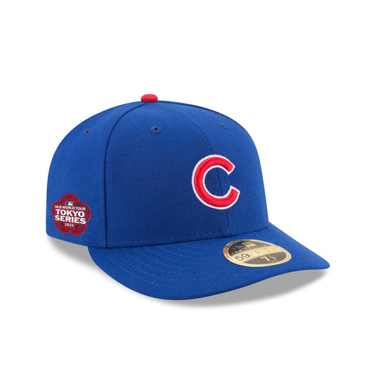 Chicago Cubs 2025 Tokyo Series Side Patch Low Profile 59FIFTY Fitted Hat - New Era Cap